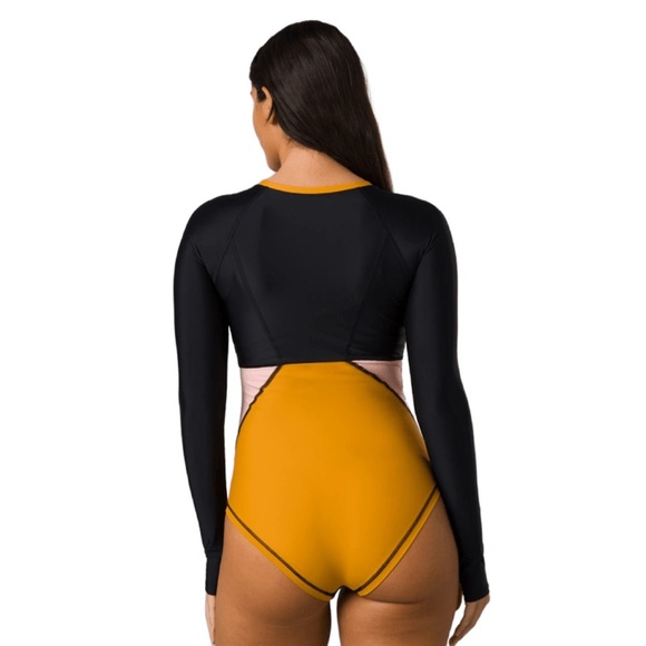 NWT Prana McKalya One-Piece Swimsuit UPF 50 - Picture 2 of 6